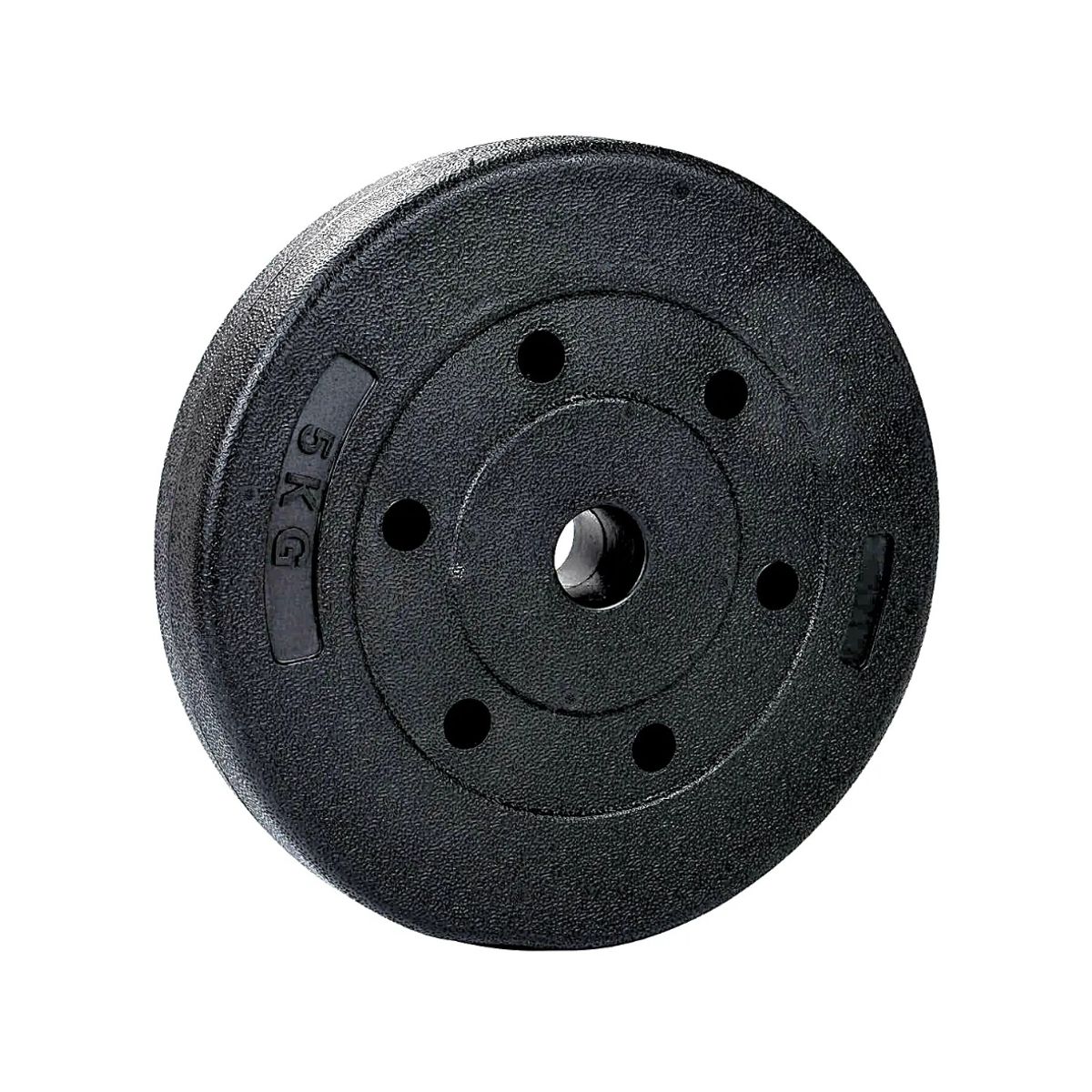 GENERICO - SET 2 DISCOS PVC PREOLÍMPICOS 10 KG C/U - TOTAL 20 KG