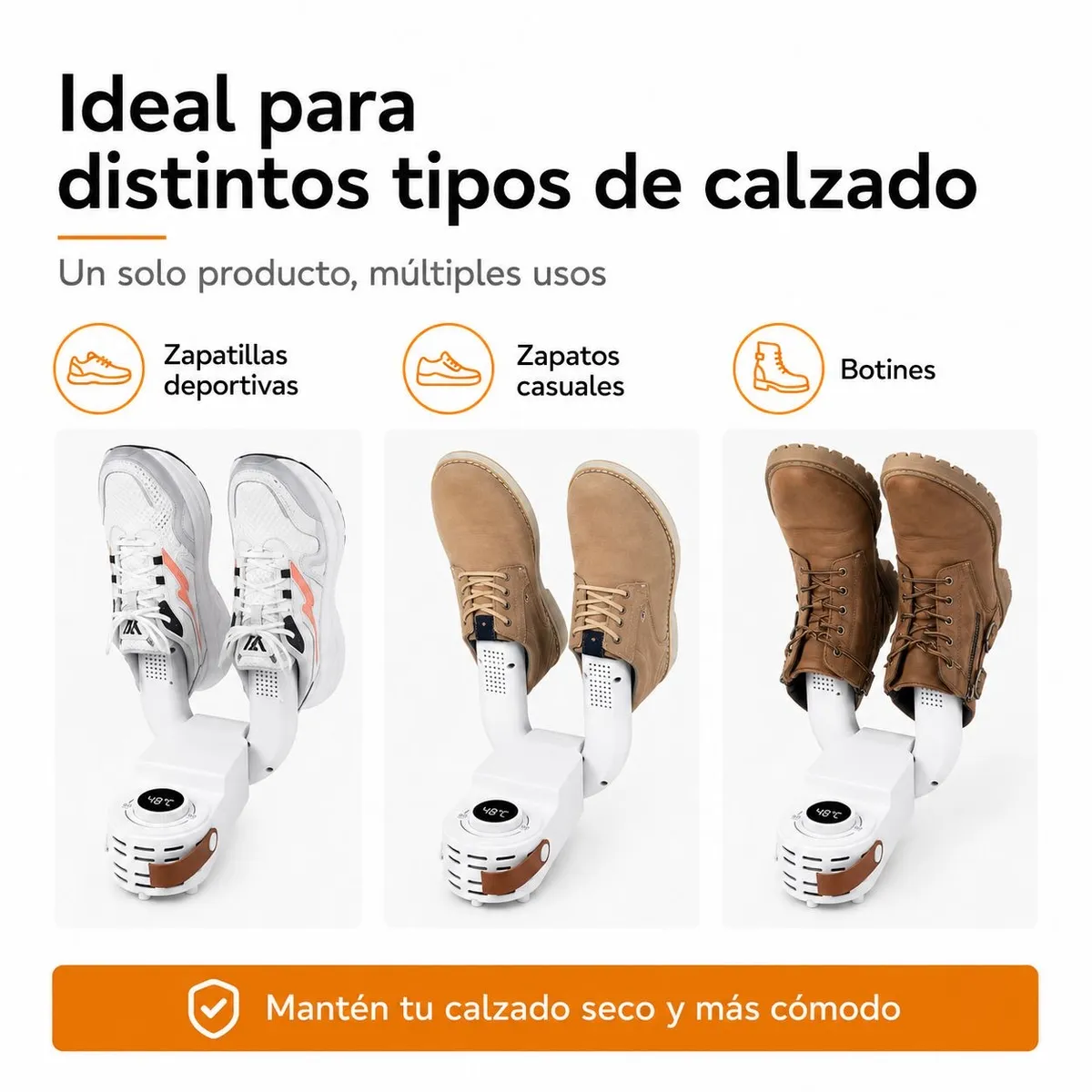 DOPA - Secador Multifuncional De Zapatos Calentador De Zapatillas