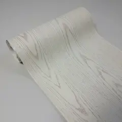 GENERICO - Papel Mural Autoadhesivo Madera Abedul Vetas Rosa Texturizado Pack 3 Rollos 18 m²
