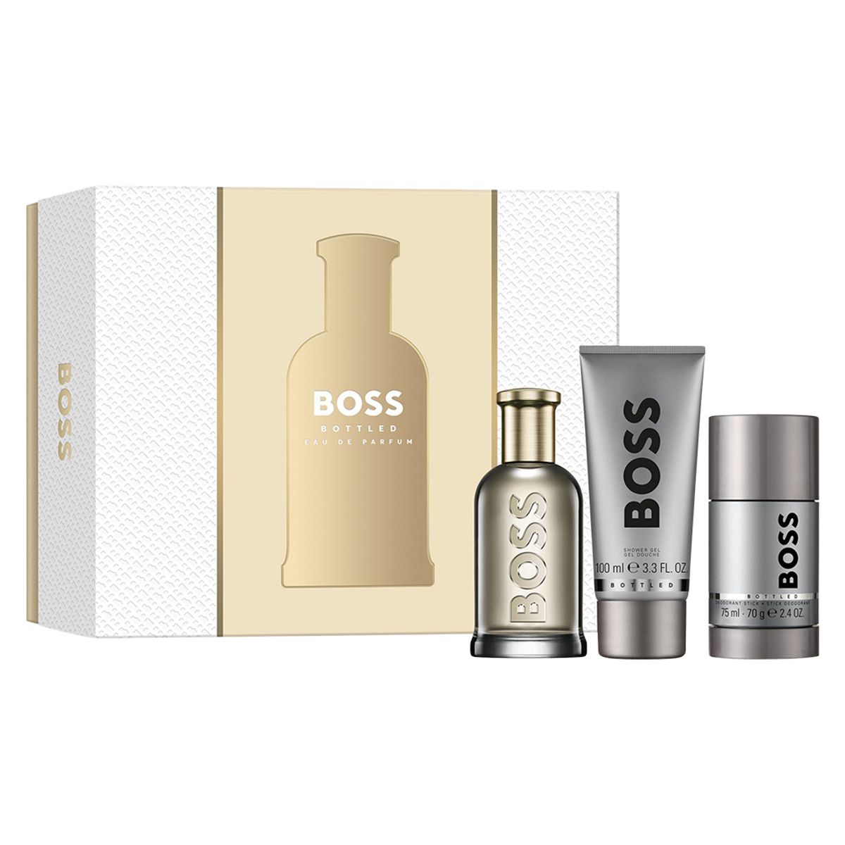 HUGO BOSS - Boss Bottled Eau de Parfum, Shower Gel & Deodorant Stick Gift Set - Hugo Boss
