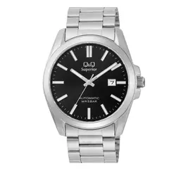 Q&Q - RELOJ S23A-506VK 50 ANIVERSARIO AUTOMÁTICO PLATEADO HOMBRE