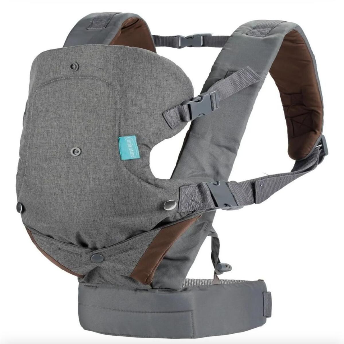 INFANTINO - Ergonómico 4 en 1 Porta Bebé Transpirable y Ajustable