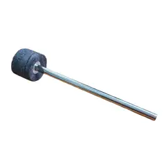 GENERICO - Mazo bombo metal punta fieltro 30 cms