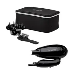 REVLON - KIT SECADOR DE VIAJE+DIFUSOR+CEPILLO RVDR5305LA2
