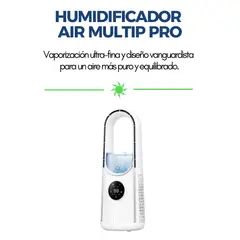 GENERICO - Humidificador y Purificador de Aire Portátil Air Multip Confort y Estilo Moderno