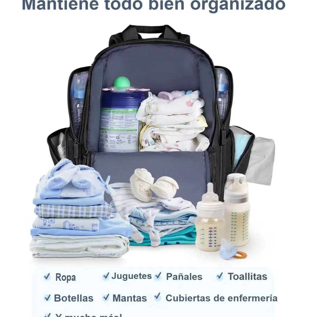 GENERICO - Mochila Pañalera Para Bebé Labg