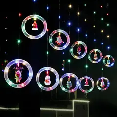 GENERICO - Guirnalda Navidad LED Osmao Multicolor Interior Exterior IP44