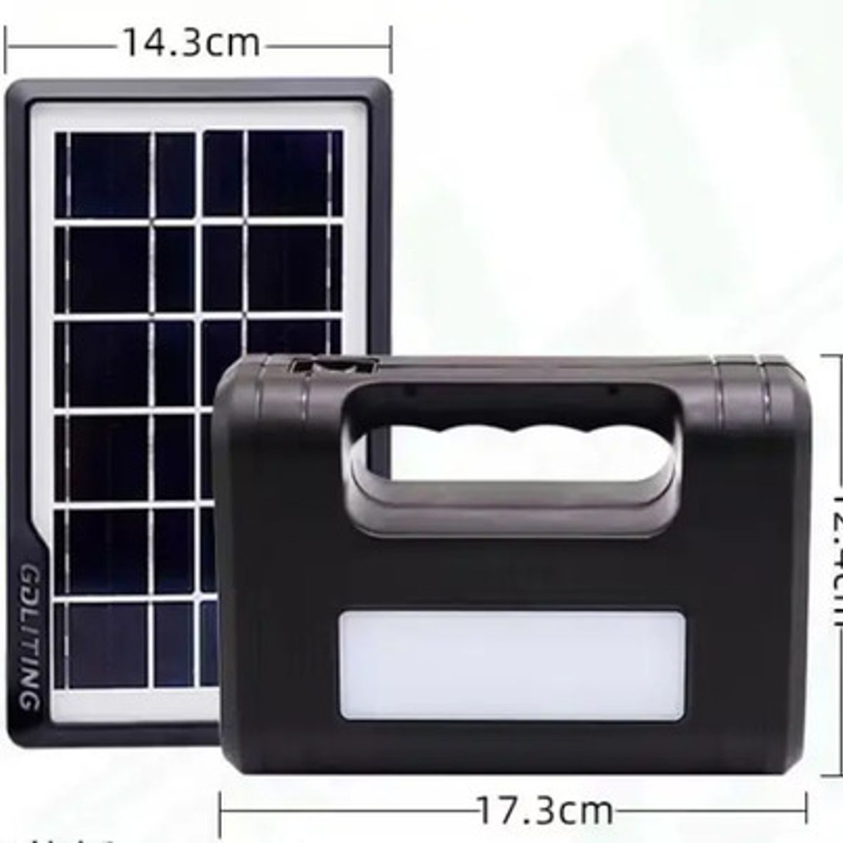 GENERICO - Kit Solar De Emergencia campingusb3 Ampolletas