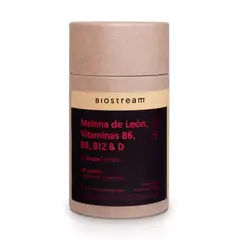 GENERICO - Melena De Leon + Vit B6, B9, B12 & D - 120 Caps - Biostream