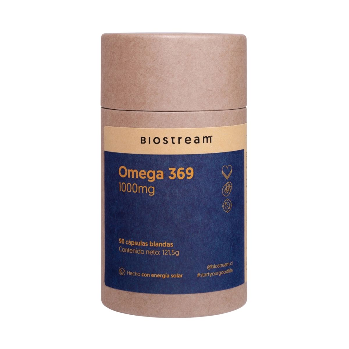 GENERICO - Omega 369 1000mg - 90 Caps - Biostream