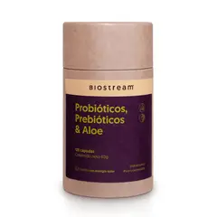 GENERICO - Probióticos, Prebioticos & Aloe - 120 Caps - Biostream