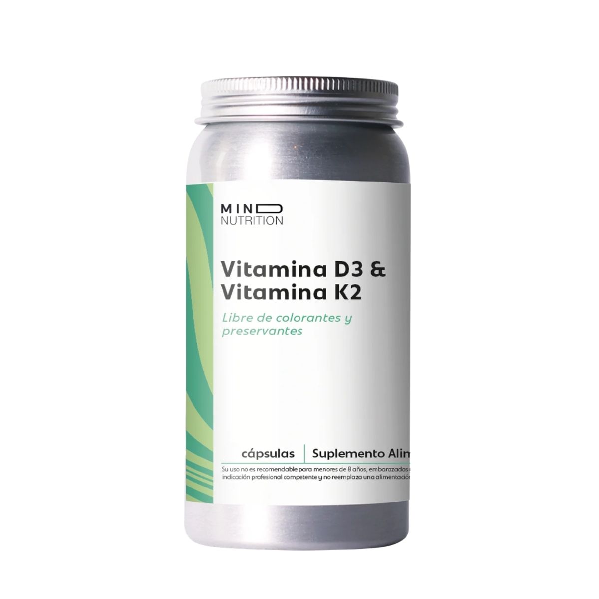GENERICO - Vitamina D3 & K2 - 60 Caps  - Mind Nutrition