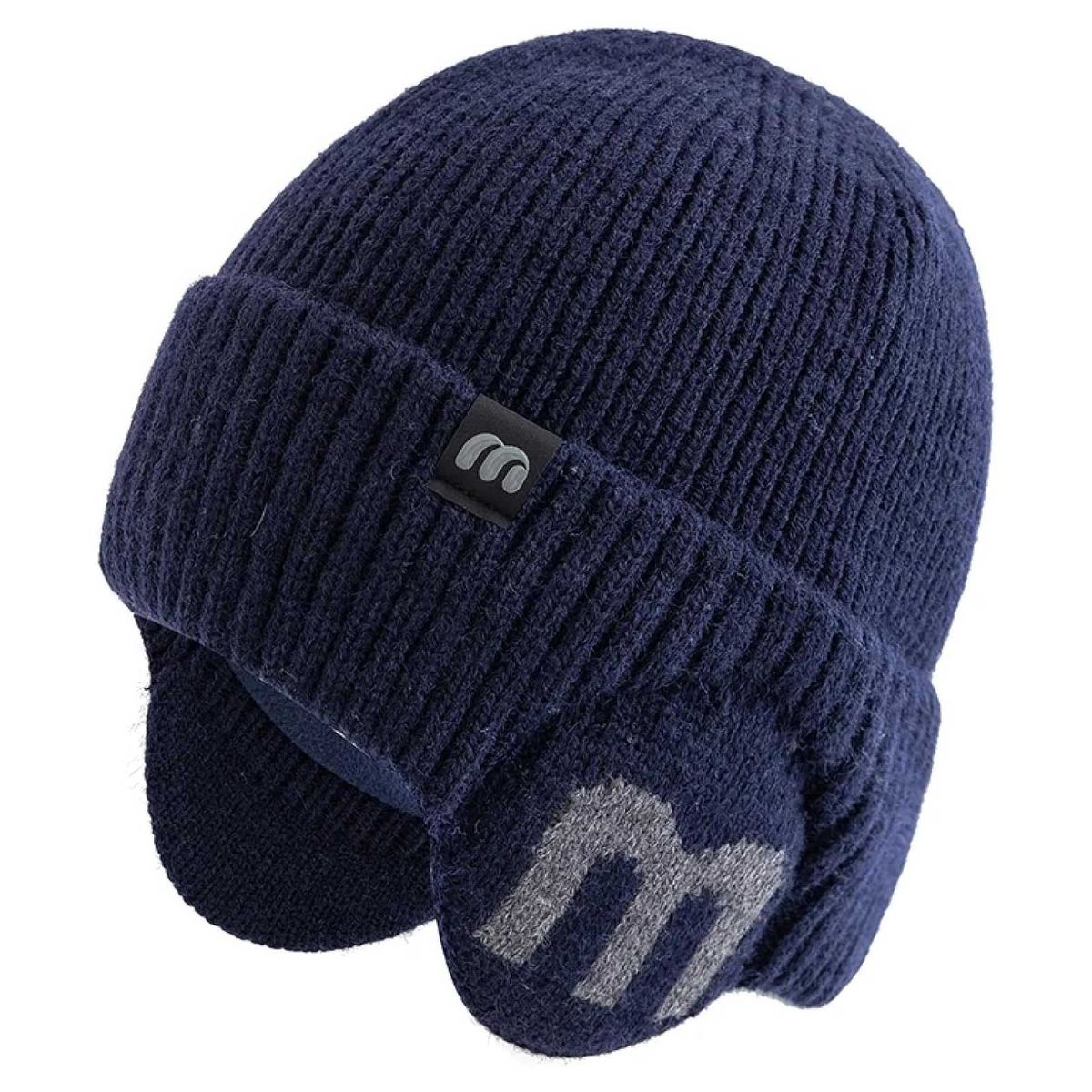 MORLAN - Gorro Tejido Unisex con Orejeras Invierno Térmico AS1026