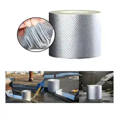 GENERICO - Cinta Adhesiva Tapagotera Techo Sellador Impermeab 5cm X 10m