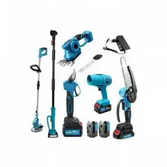 MOVI - Kit de Jardinería 6 en 1 Multifunción con Brazo Telescópico