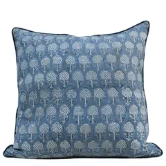 ESTAMPA - FUNDA COJIN ART AZUL
