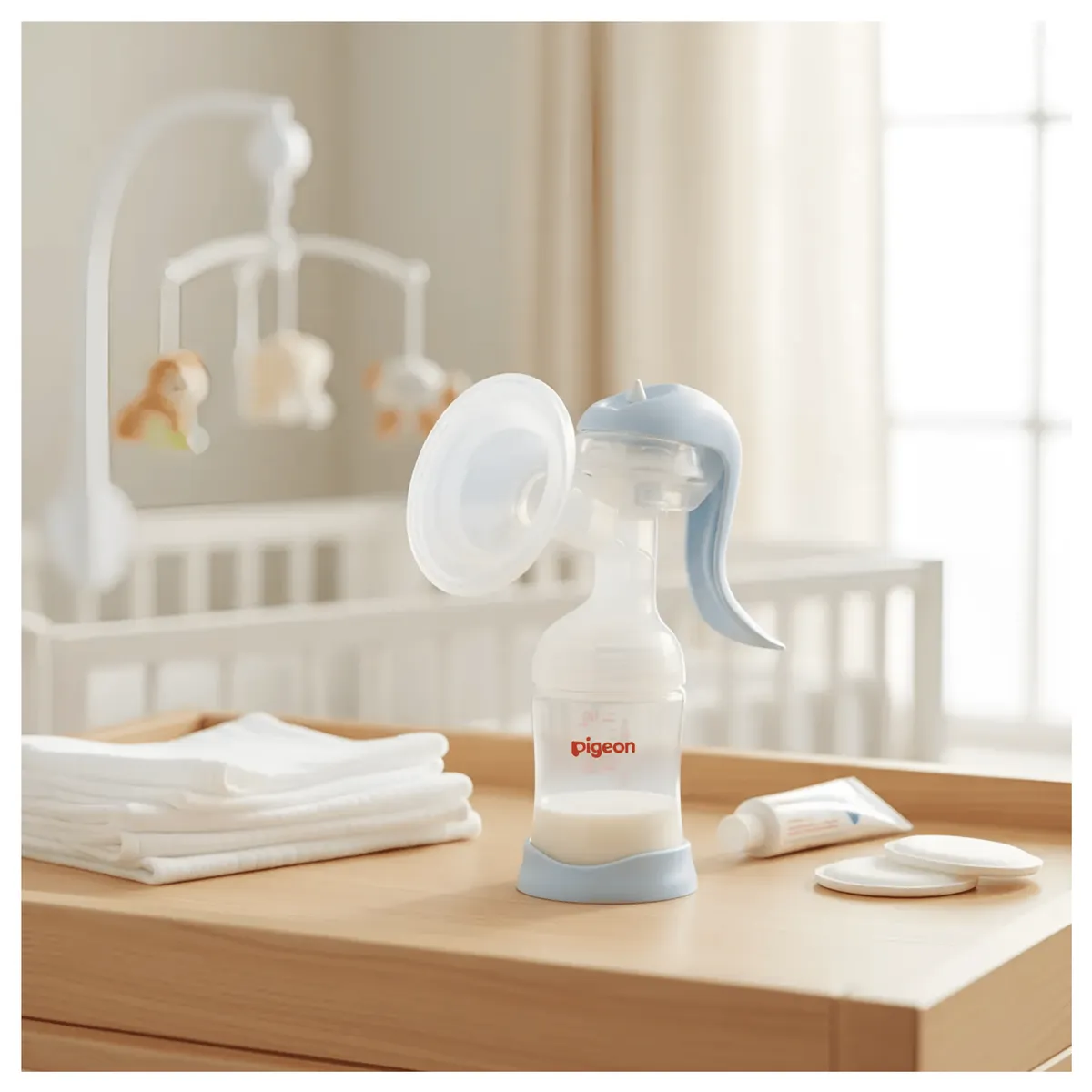 PIGEON - Extractor De Leche Manual Pigeon 2 Fases Comfort Properfit