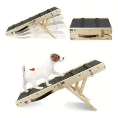 GENERICO - Rampa Plegable Portatil Para Mascotas Antideslizante Transportable