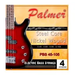 PALMER - Set de 4 Cuerdas Bajo Eléctrico 45-105 PBS 45105