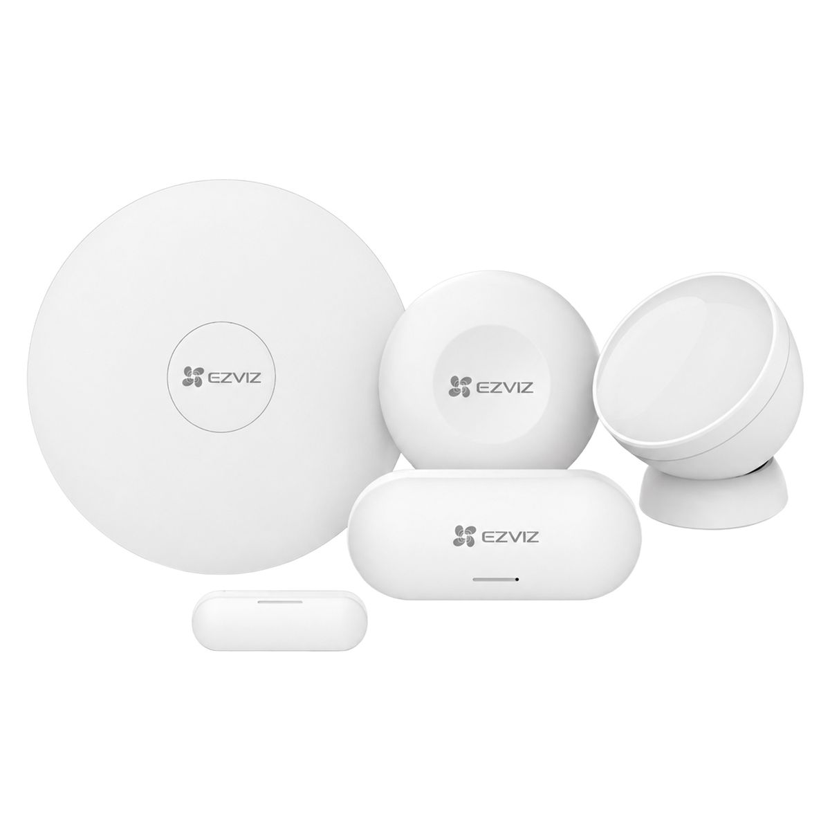 EZVIZ - Kit Alarma Ezviz A3 WiFi Zigbee 4 Sensores CS-B1-A0-A34