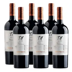 UNDURRAGA - 6x Vino TH Casablanca Merlot 750cc