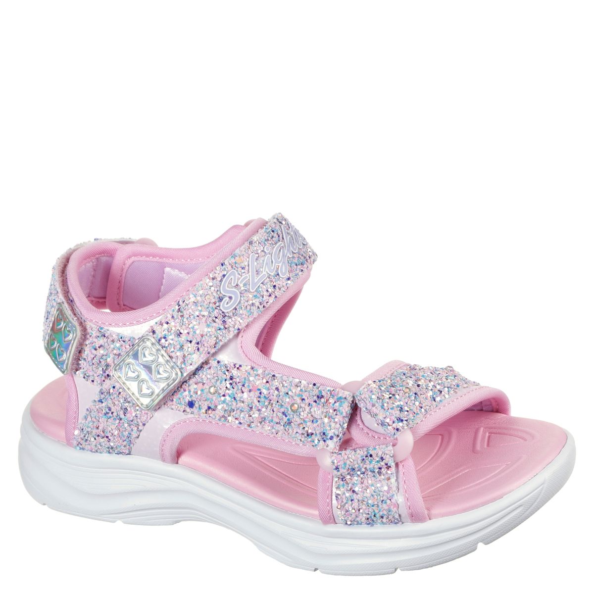 SKECHERS - Sandalia Niña Rosada