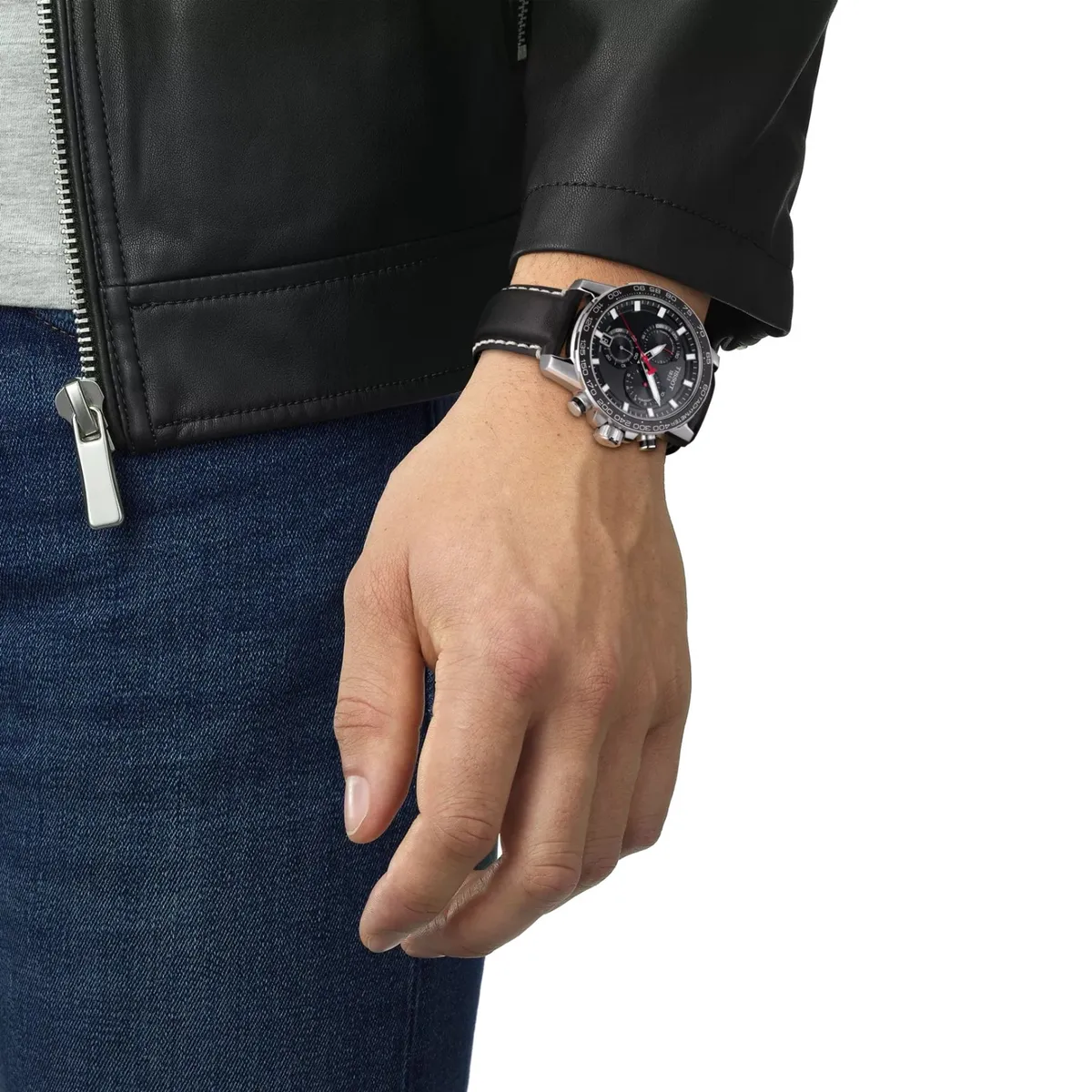 TISSOT - Reloj Tissot Supersport Chrono 45.5mm T125.617.16.051.00