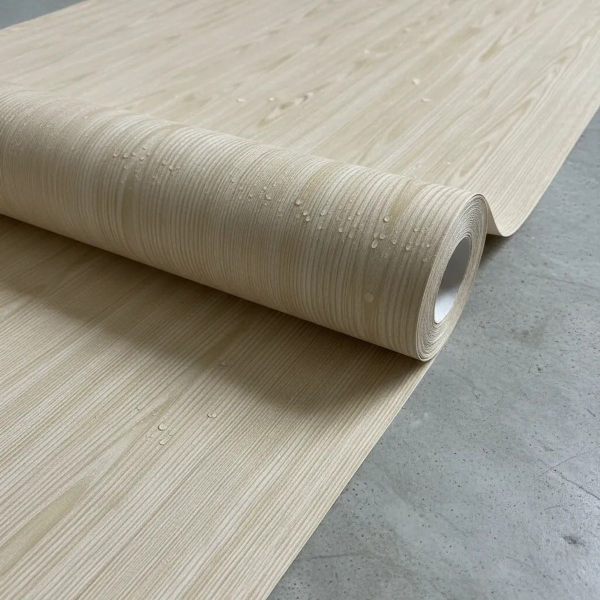 GENERICO - Papel Mural Autoadhesivo Madera beige Texturizado  premium Pack 3 Rollos 18 m²