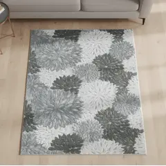GENERICO - Alfombra Texturizada Lavable Living Y Dormitorio Moderna
