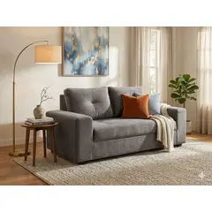 DECO OUTLET - Sofa Praga 2 Cuerpos Felpa
