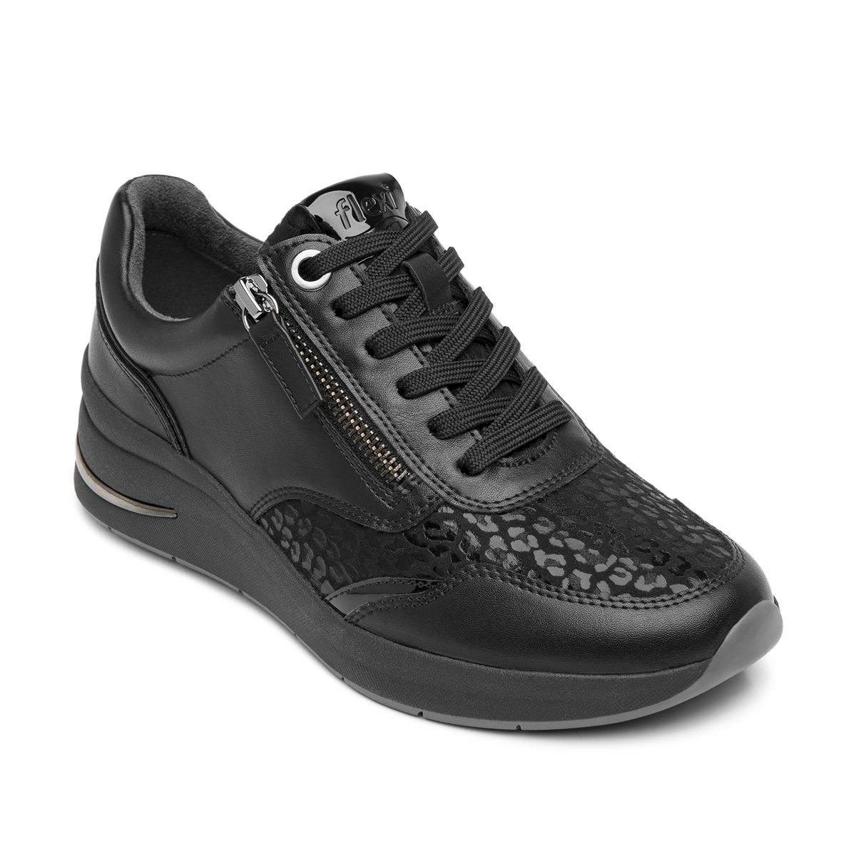 FLEXI - Zapatilla Mujer Koan 138301 Negra Flexi