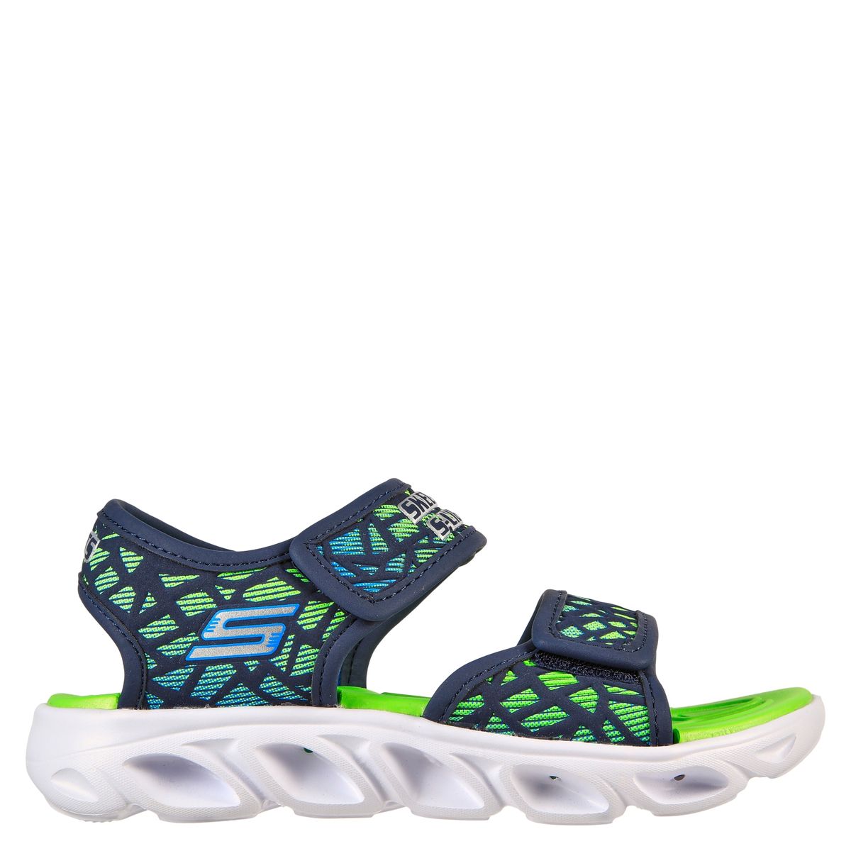 SKECHERS - Sandalia Niño Luces Azul