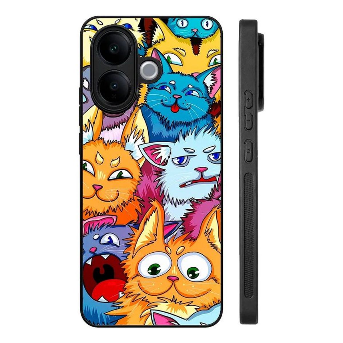 CARCASIA - Carcasa Compatible con VIVO V60 LITE Diseño 122