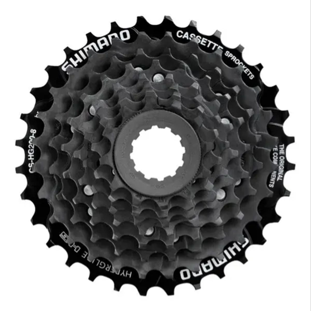 SHIMANO - Piñón Bicicleta Shimano 8 Velocidades 12-32t Negro