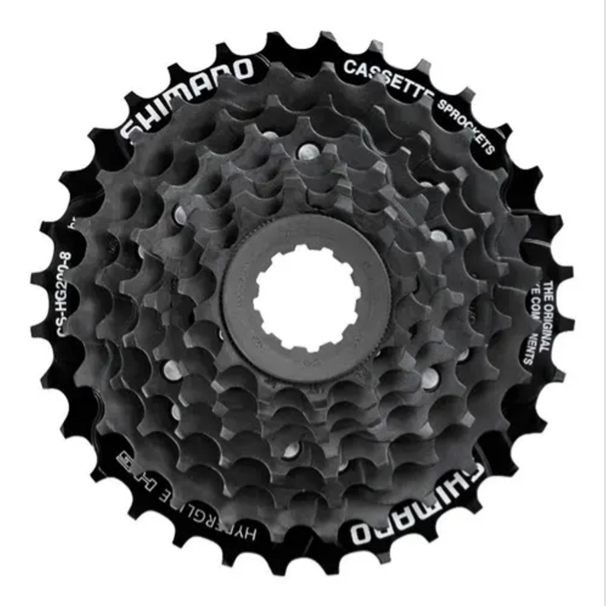 SHIMANO - Piñón Bicicleta Shimano 8 Velocidades 12-32t Negro