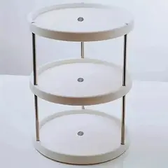 GENERICO - Organizador Estante Especiero Giratorio De 3 Niveles Cocina