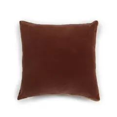 ESTAMPA - FUNDA COJIN TERCIOPELO MOKA 50X50