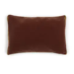 ESTAMPA - FUNDA COJIN TERCIOPELO MOKA 60X40