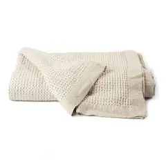 ESTAMPA - PIECERA WAFFLE KING TAUPE