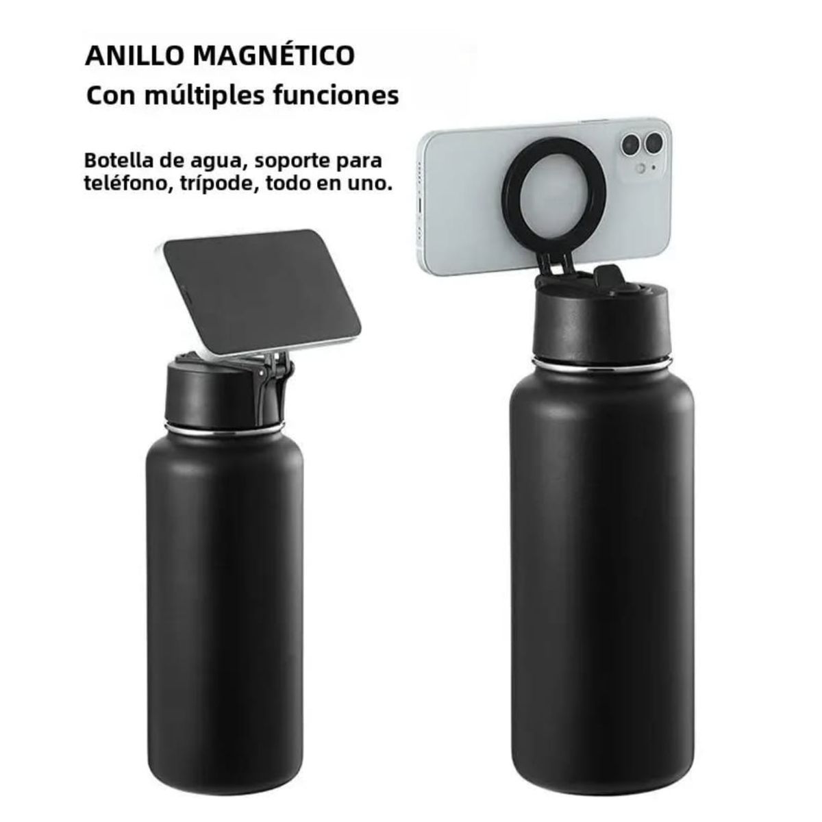 GENERICO - Botella termica con anillo magsafe 1 litro