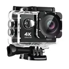 GENERICO - Cámara Deportiva Go Pro 4k Sports Ultra Hd Dv Profesional Color Negro BELUG