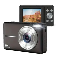 GENERICO - Cámara Digital 4k 44mp Batería Recargable Autoenfoque Filtros Webcam Foto Video incluye SD32GB BELUG