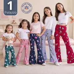 JUMP KIDS - Pantalón Palazzo Buzo Polar Con Chiporro Niña Térmico Surtido Hello Kitty Kuromi My Melody Sanrío