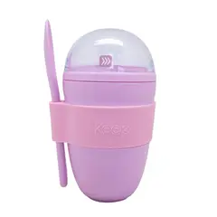 KEEP - Vaso Yogurt 330 ml Rosa