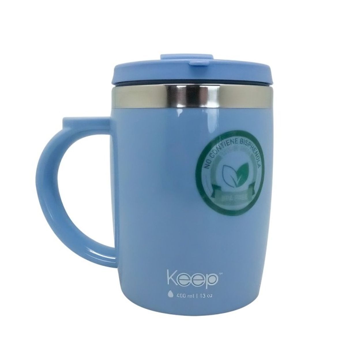 KEEP - MUG TERMO KEEP COLORES  400 ML , color surtidos 1 un