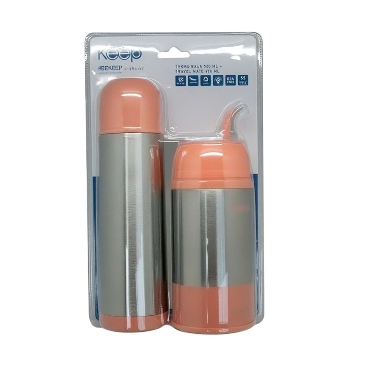 KEEP - SET TERMO MATE   TERMO BALA KEEP , color surtidos 1 un