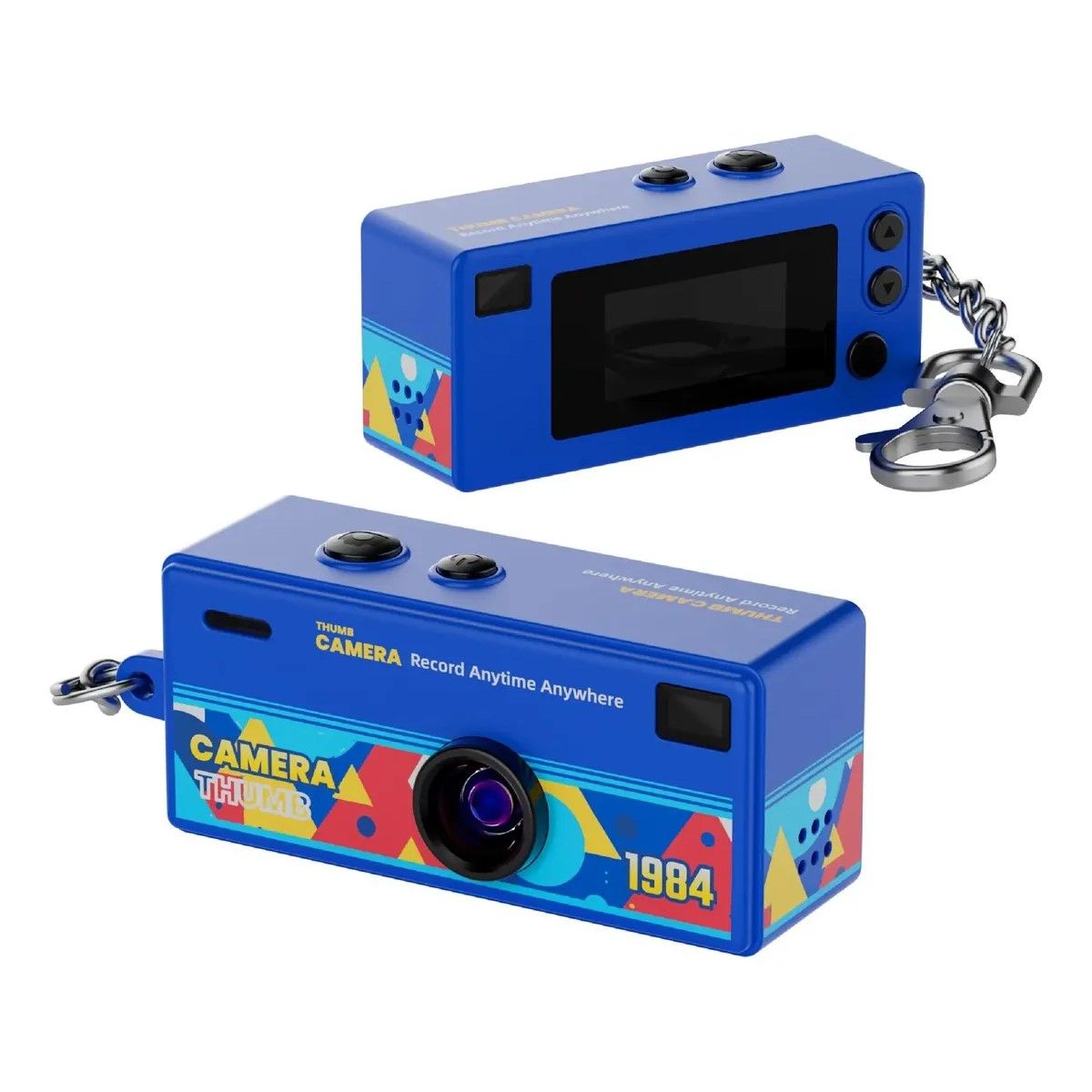 GENERICO - Mini Cámara Digital Niños Llavero Recargable Y Tarjeta 32g BELUG