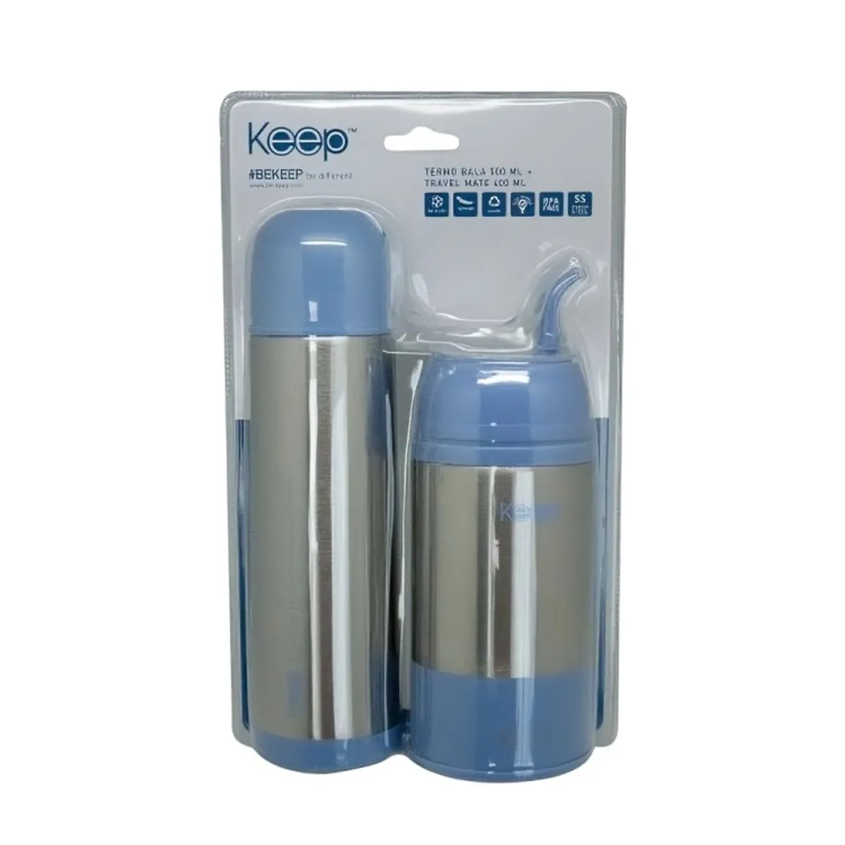 KEEP - SET TERMO MATE   TERMO BALA KEEP , color surtidos 1 un