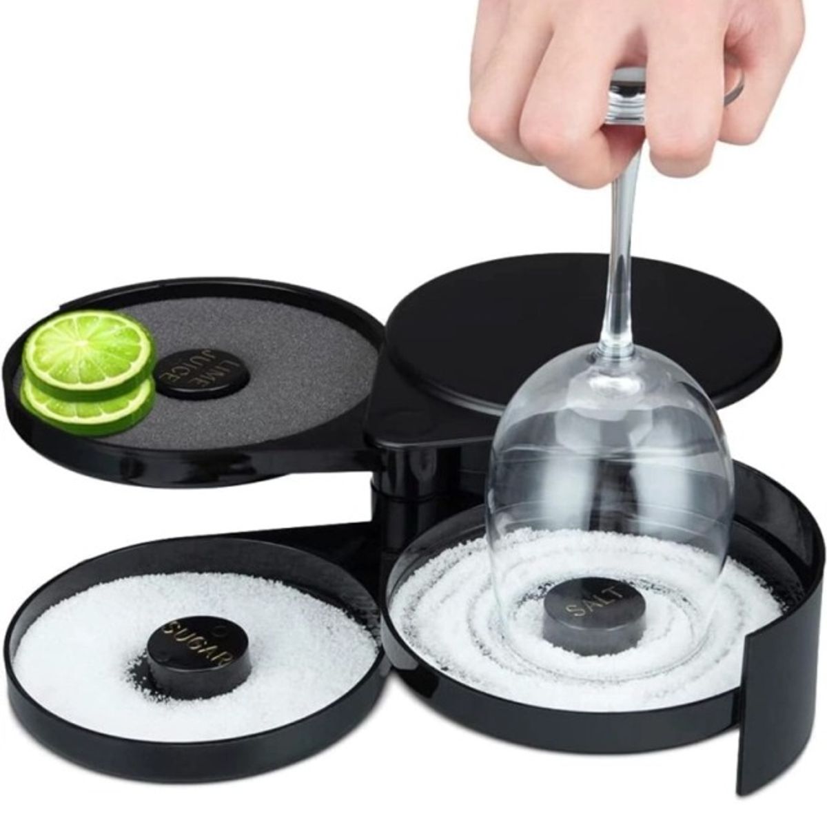 GENERICO - Escarchador De Vasos Para Preparar Micheladas 3 Bandejas