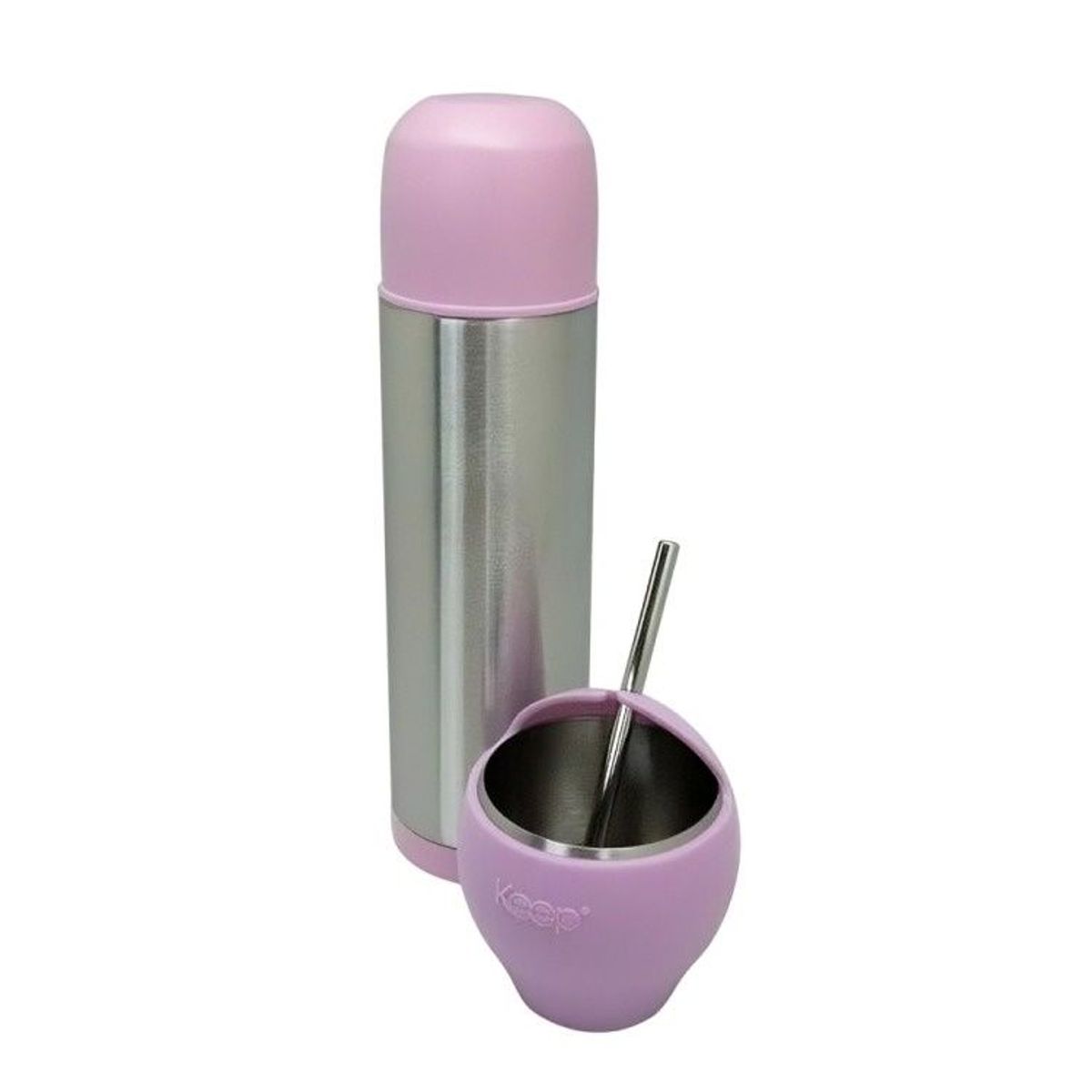KEEP - SET MATE + TERMO BALA KEEP ROSA